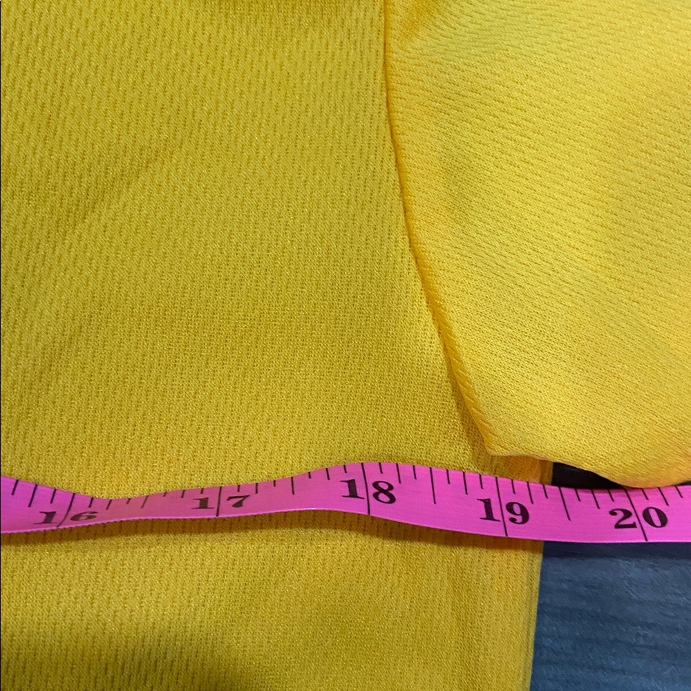 Yellow Pirates Marte Jersey with Black Trim - Picture 4 of 6